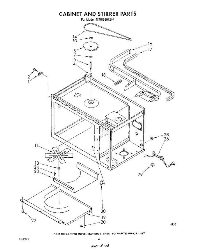 Diagram for MW8550XS4