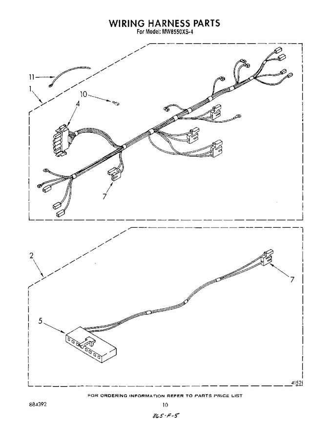 Diagram for MW8550XS4