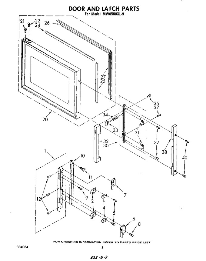 Diagram for MW8580XL9