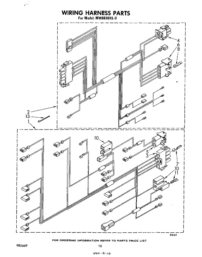 Diagram for MW8600XL0