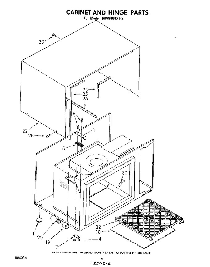 Diagram for MW8600XL2