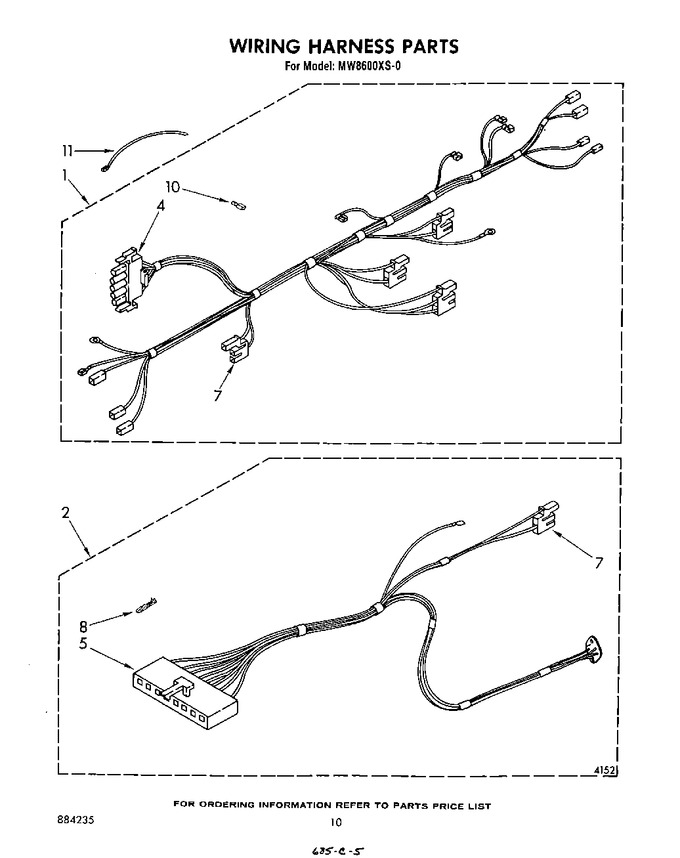 Diagram for MW8600XS0