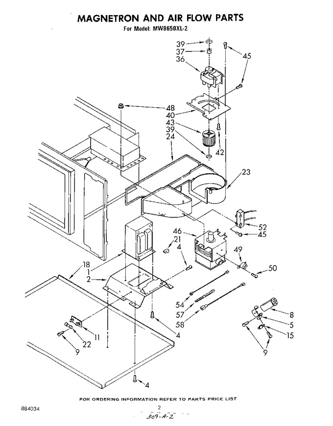 Diagram for MW8650XL2