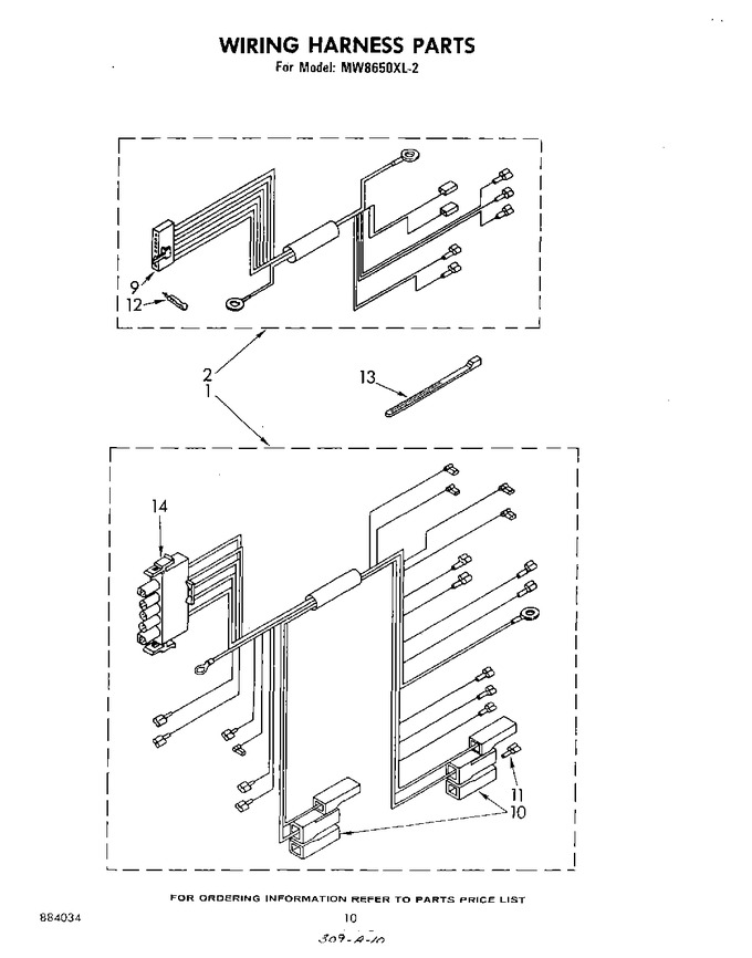 Diagram for MW8650XL2