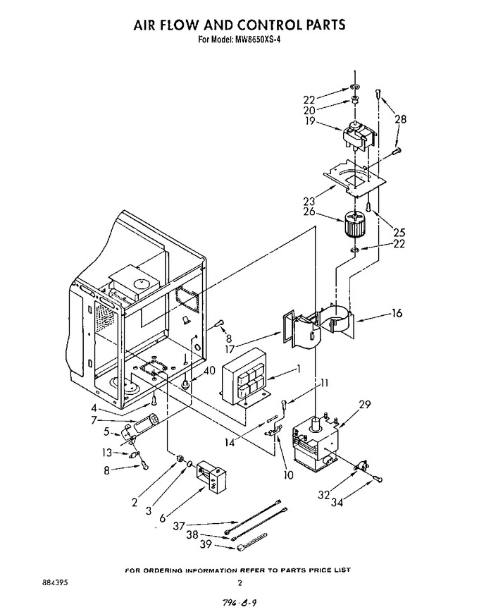 Diagram for MW8650XS4