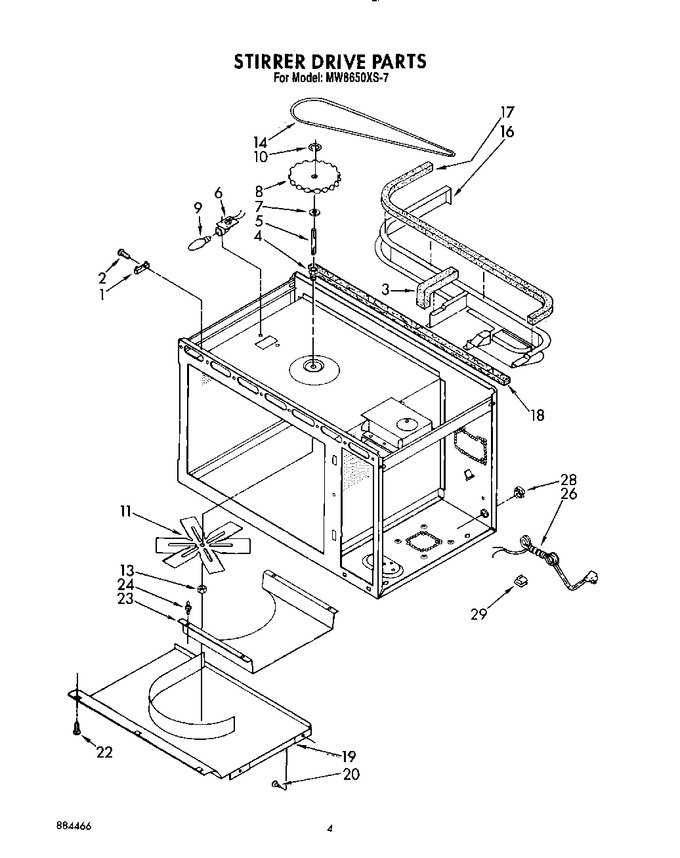 Diagram for MW8650XS7