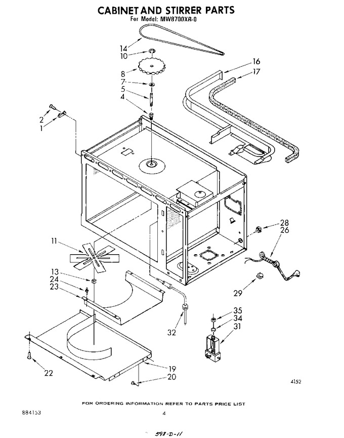 Diagram for MW8700XR0