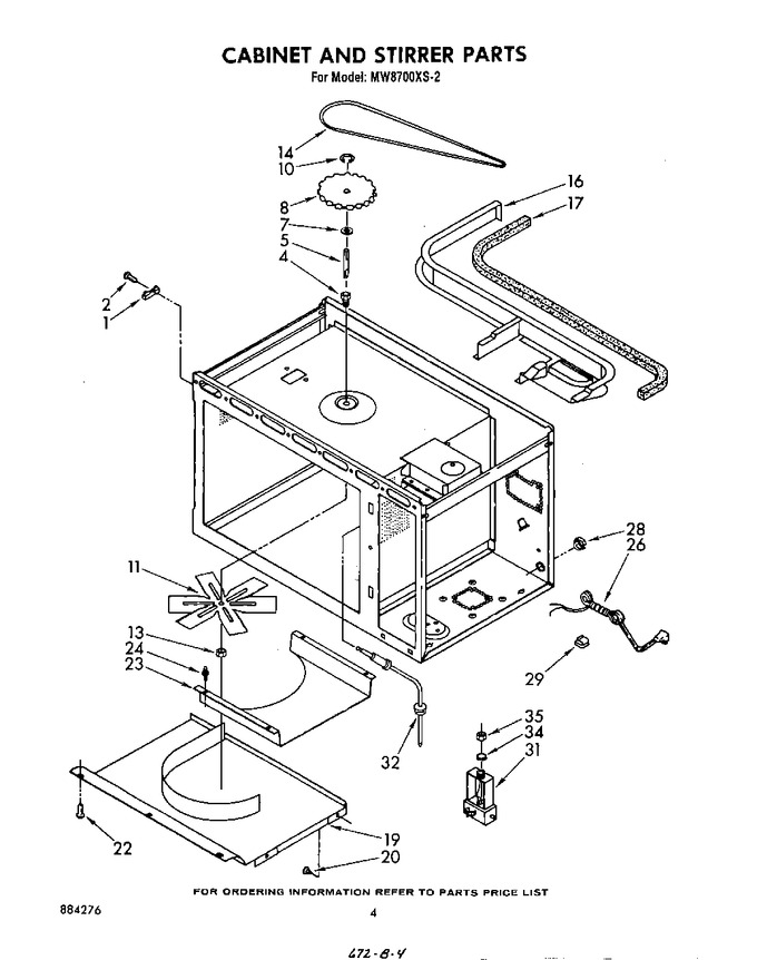 Diagram for MW8700XS2