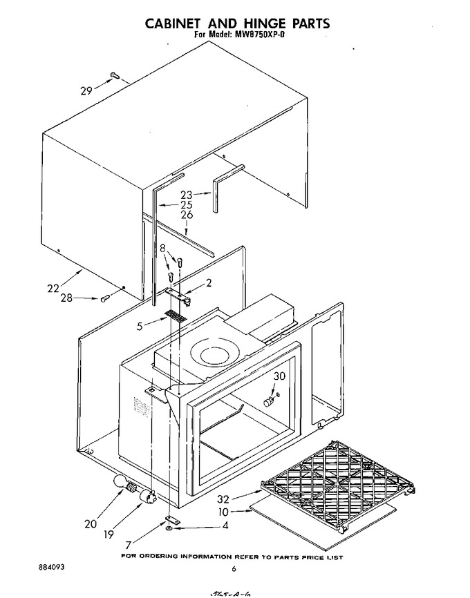 Diagram for MW8750XP0