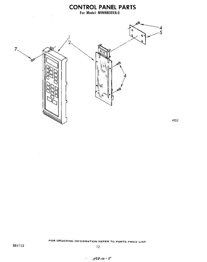 Diagram for MW8800XR0