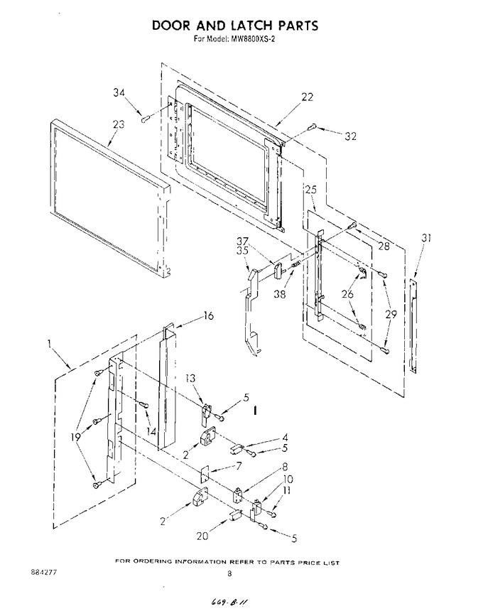 Diagram for MW8800XS2