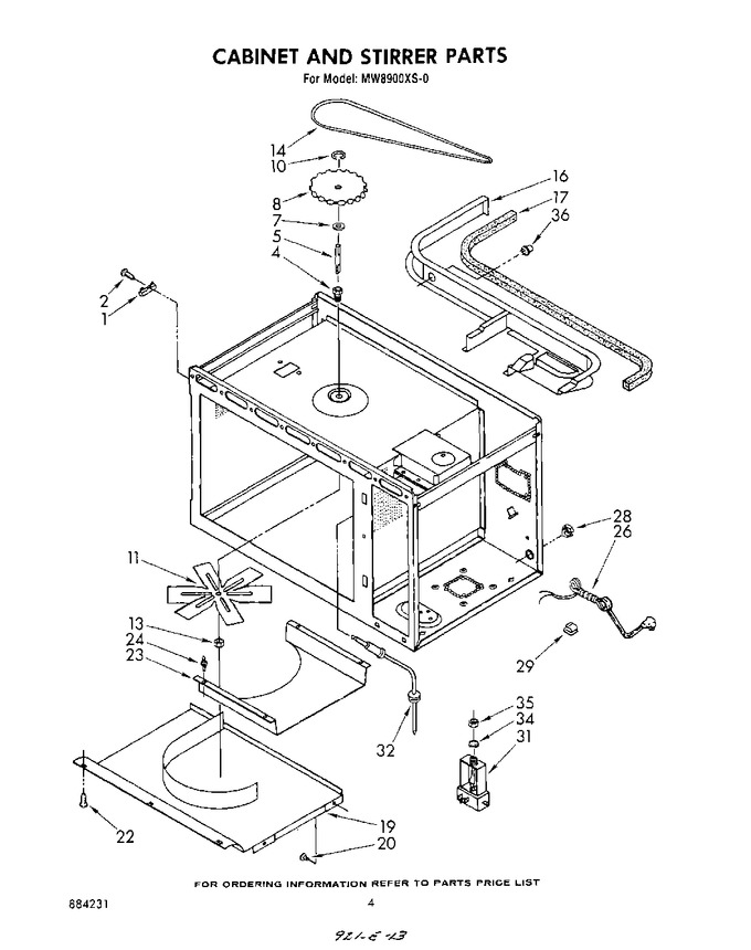 Diagram for MW8900XS0