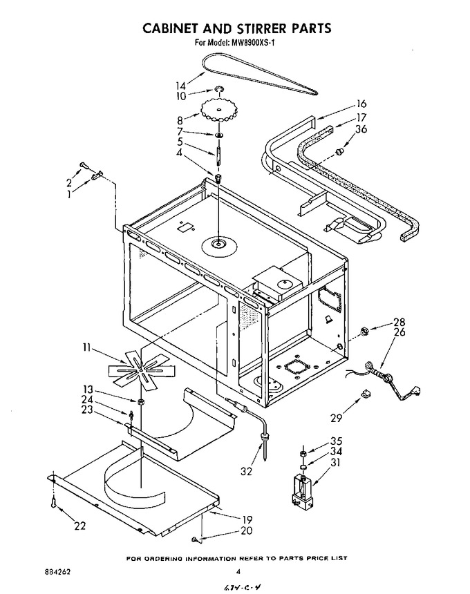 Diagram for MW8900XS1