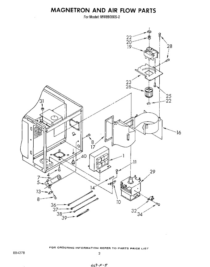 Diagram for MW8900XS2