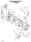 Diagram for 06 - Tub And Basket Parts, Optional Parts (not Included)