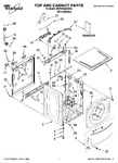 Diagram for 01 - Top And Cabinet Parts