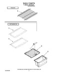 Diagram for 05 - Shelf Parts