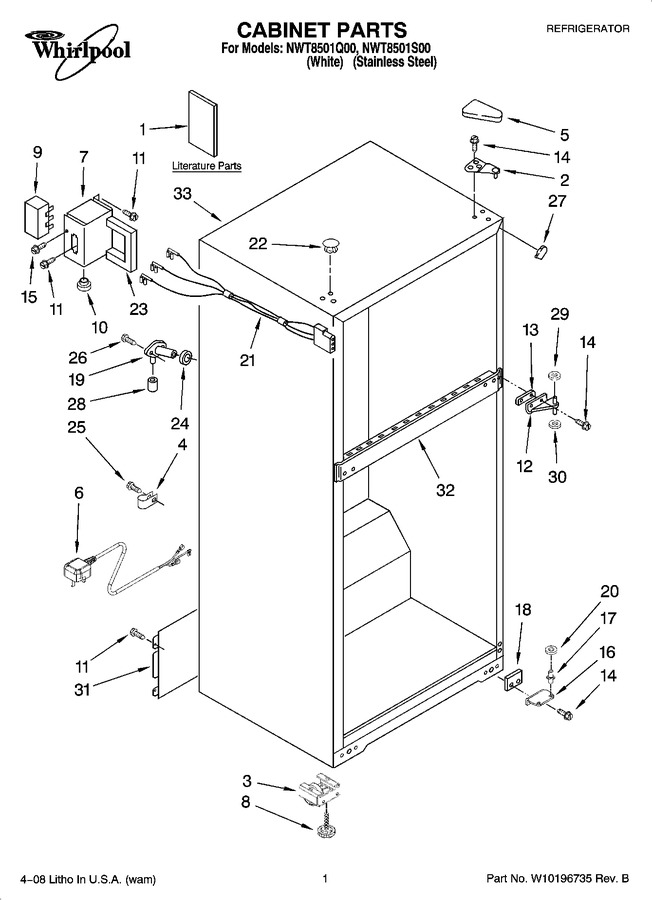 Diagram for NWT8501Q00