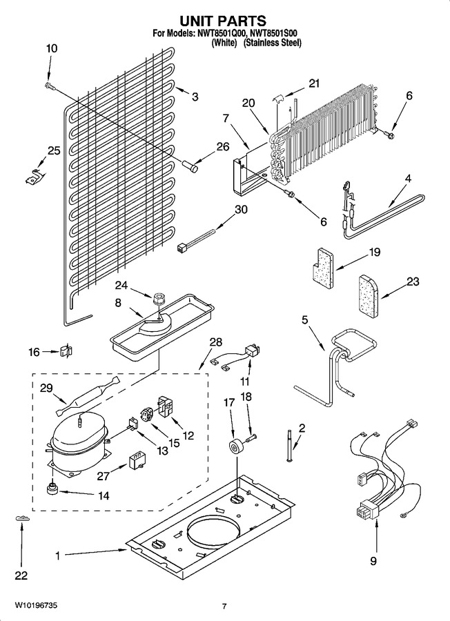 Diagram for NWT8501S00