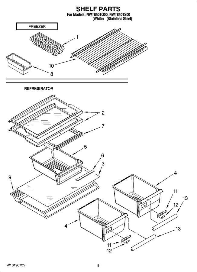 Diagram for NWT8501Q00