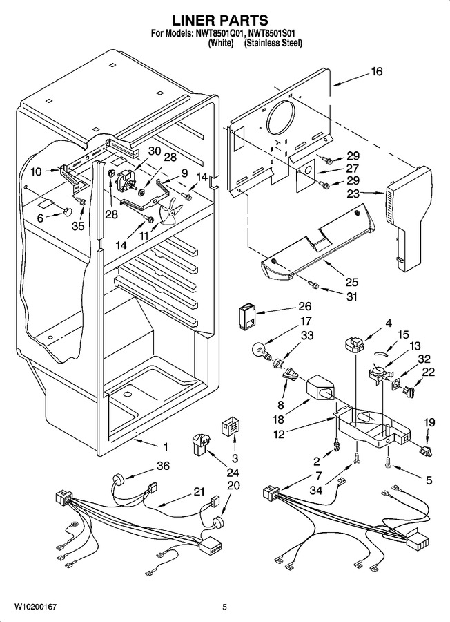 Diagram for NWT8501S01