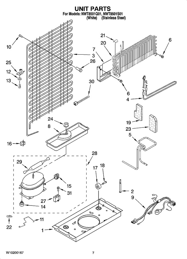 Diagram for NWT8501S01