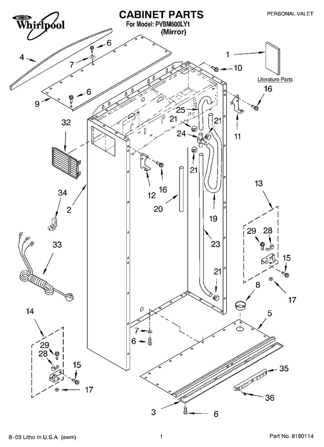 Diagram for PVBM600LY1