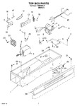 Diagram for 04 - Top Box Parts