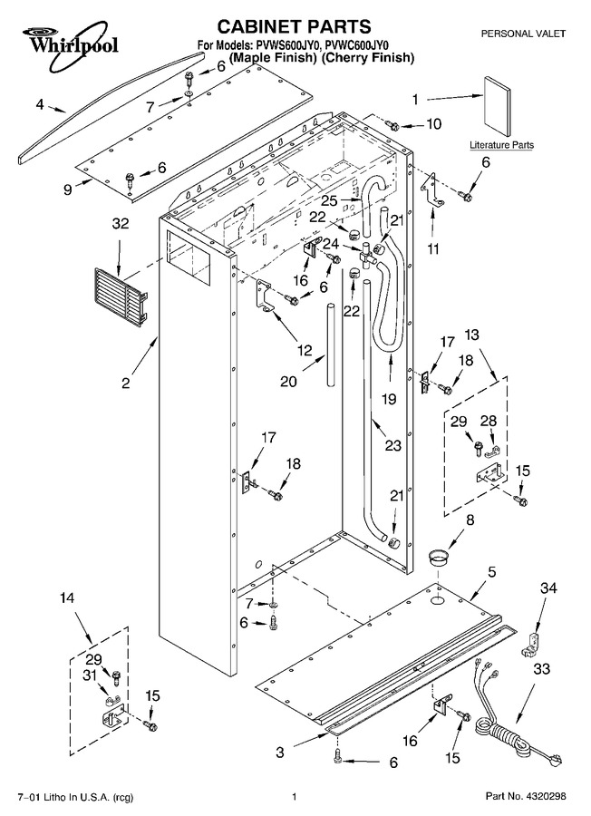 Diagram for PVWC600JY0