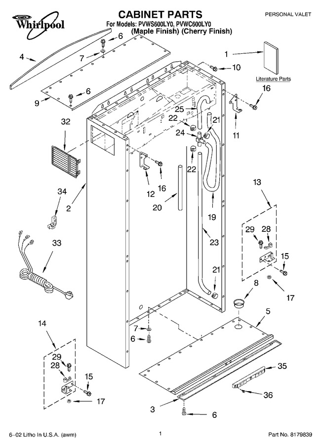 Diagram for PVWC600LY0