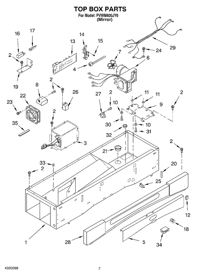 Diagram for PVWM600JY0