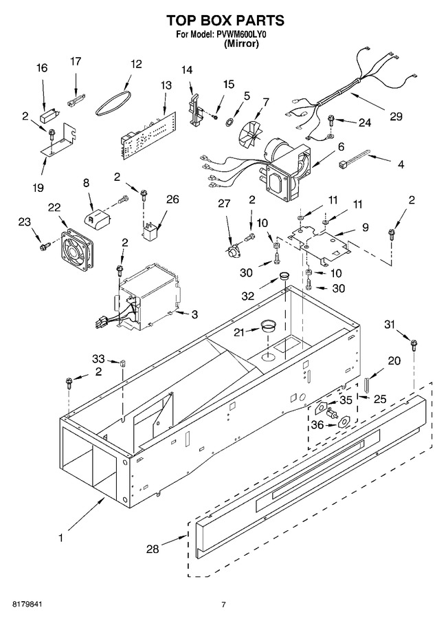 Diagram for PVWM600LY0