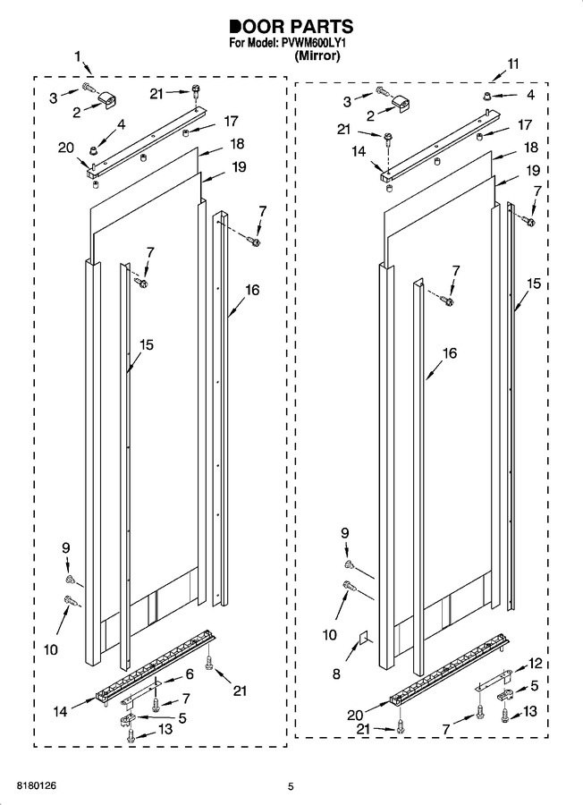 Diagram for PVWM600LY1