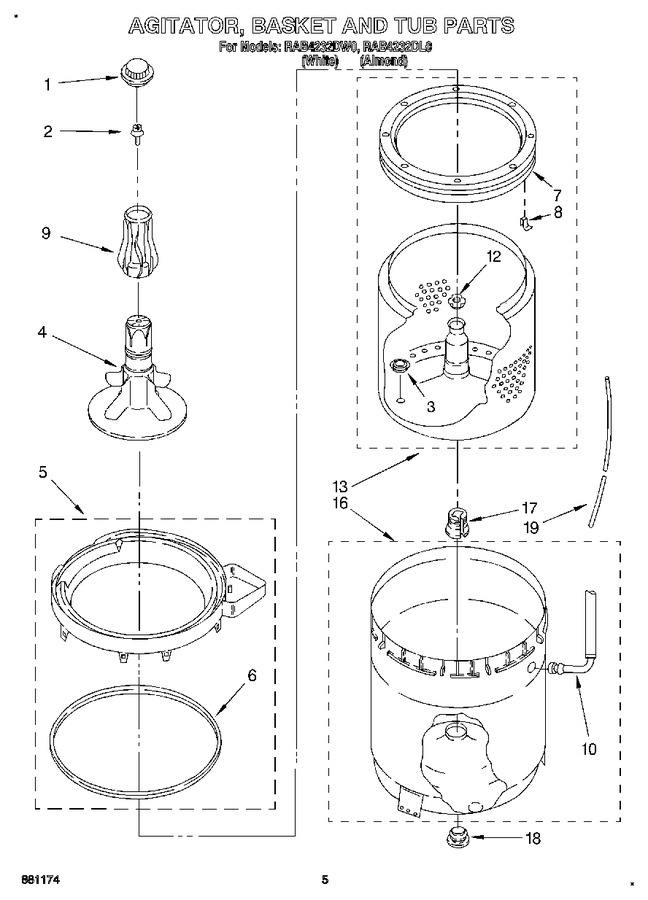 Diagram for RAB4232DW0