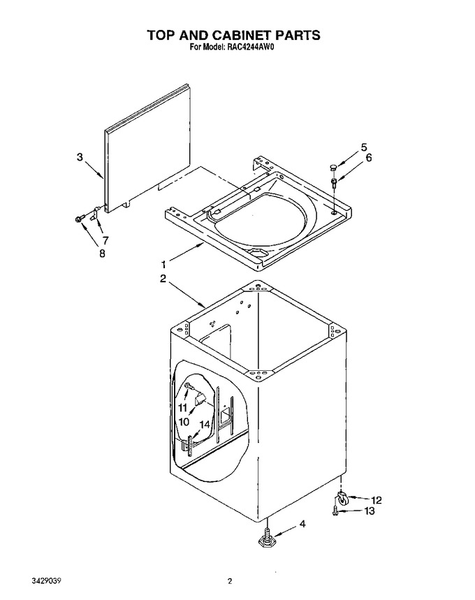 Diagram for RAC4244AW0