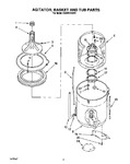 Diagram for 04 - Agitator, Basket And Tub