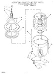 Diagram for 03 - Agitator, Basket And Tub