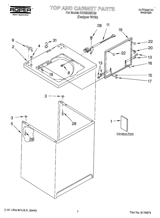 Diagram for RAS6233KQ0