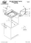 Diagram for 01 - Top And Cabinet Parts