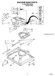 Diagram for 05 - Machine Base Parts