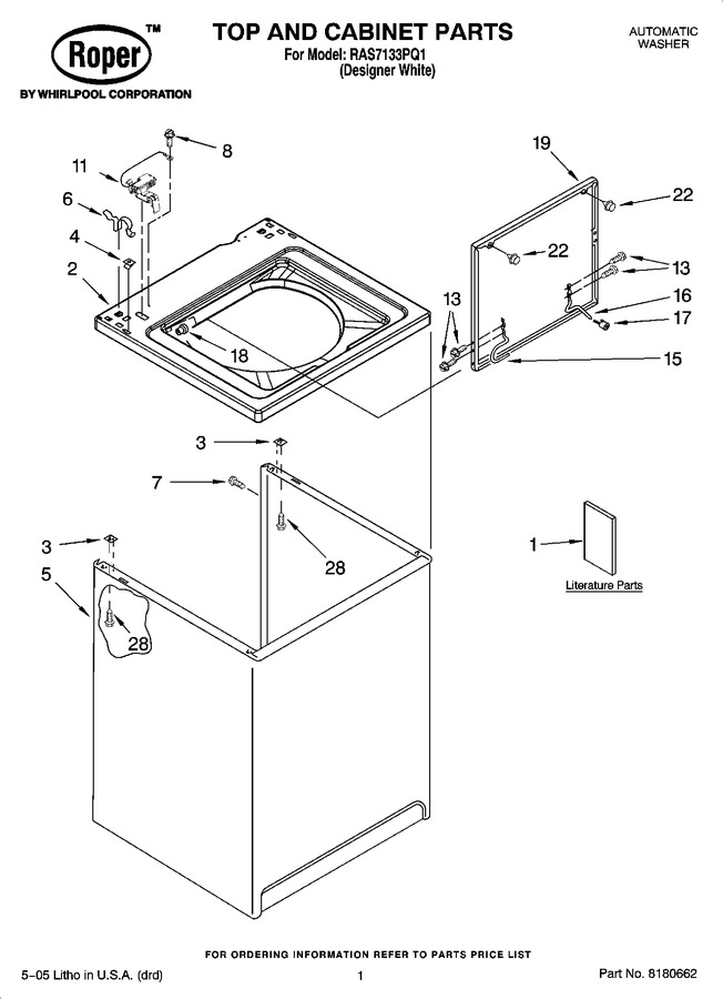 Diagram for RAS7133PQ1