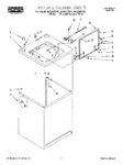 Diagram for 01 - Top And Cabinet