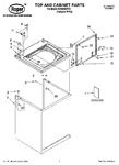 Diagram for 01 - Top And Cabinet Parts