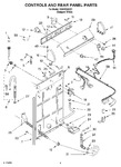 Diagram for 02 - Control And Rear Panel Parts