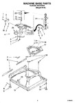 Diagram for 05 - Machine Base Parts