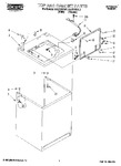 Diagram for 01 - Top And Cabinet, Lit/optional