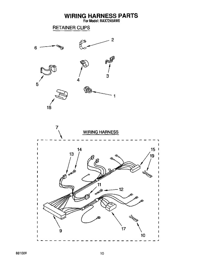 Diagram for RAX7245AW0