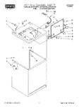 Diagram for 01 - Top And Cabinet