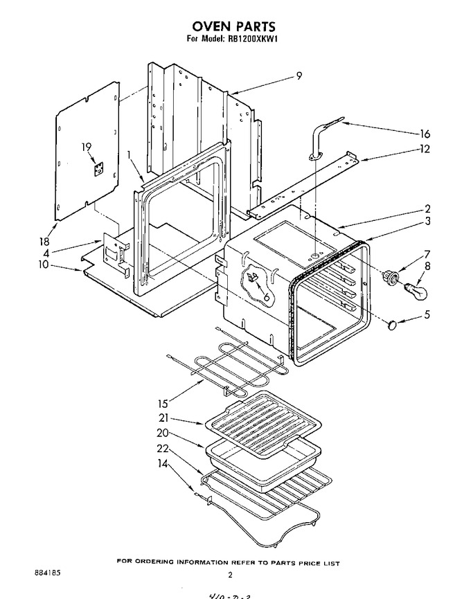 Diagram for RB1200XKW1