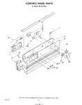 Diagram for 03 - Control Panel , Literature And Optional